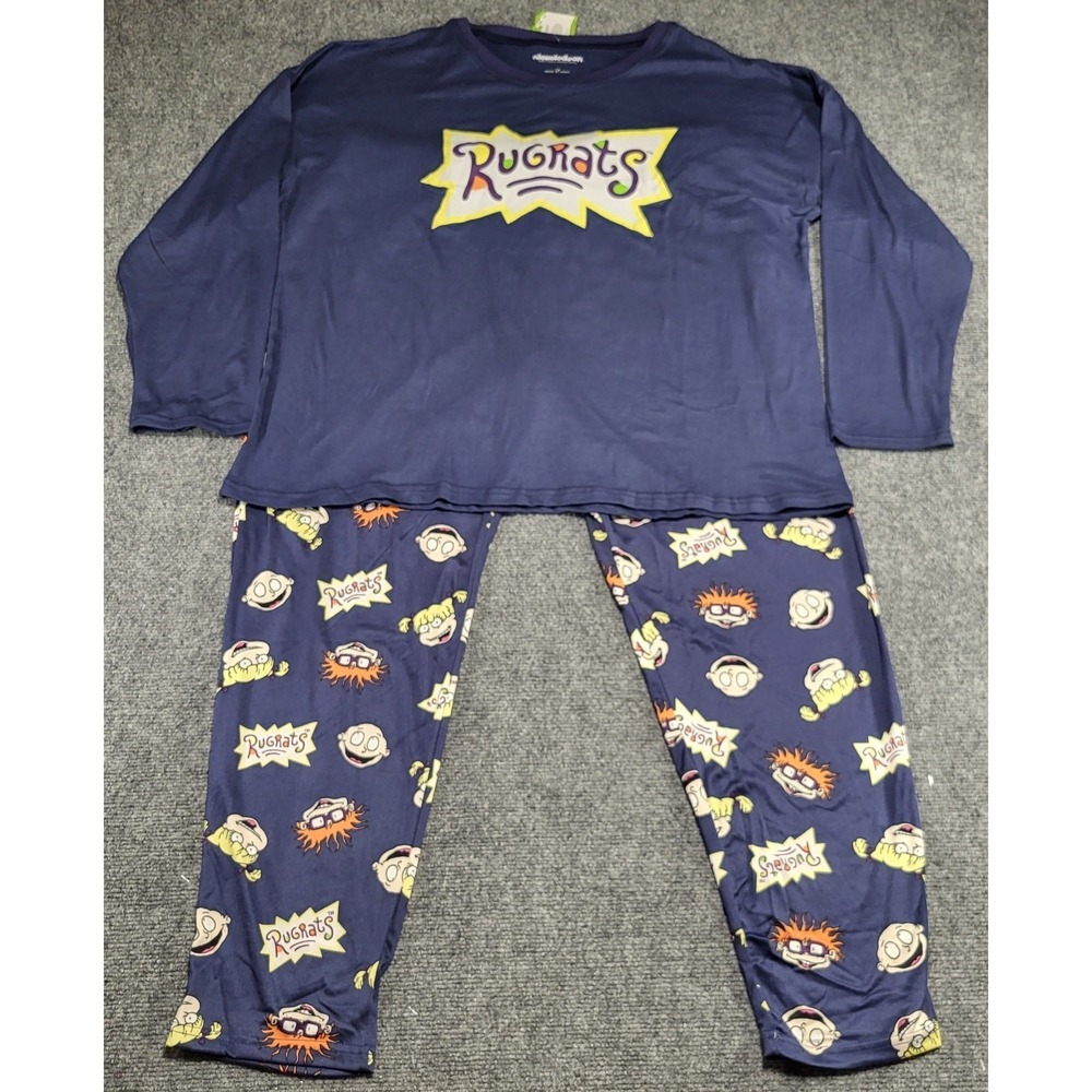 Nickelodeon Rugrats Cast Richard Leeds International Womens Plus Size Pajamas XL